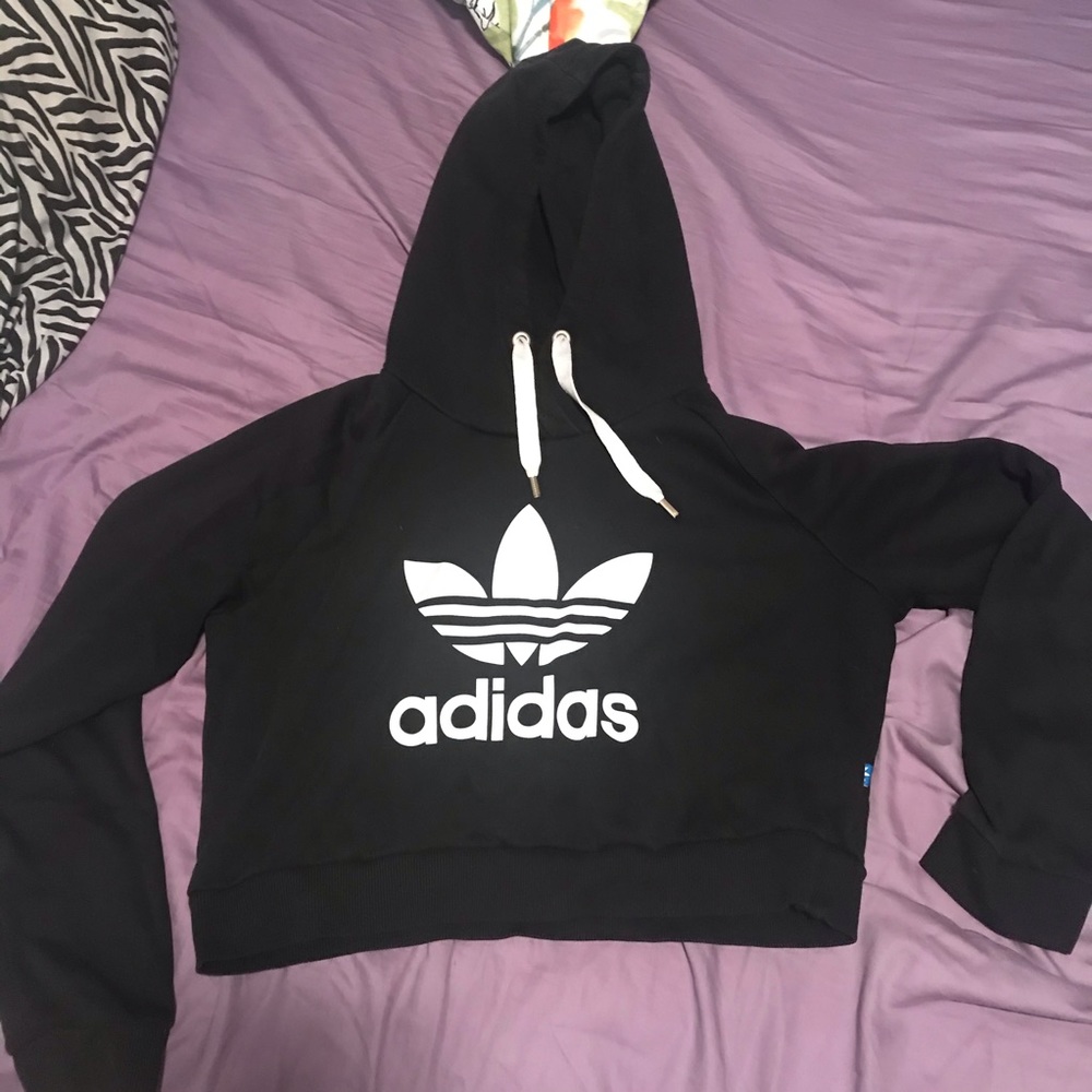 Adidas Cropped Hoodie